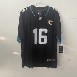 NFL Jacksonville Jaguars #16 Black Jersey - Trevor Lawrence